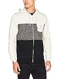 Paneles coupés cousus Rip Curl Blocking Fleece, Sudadera con Capucha para Hombre, Multicolor (Bone Marle), L