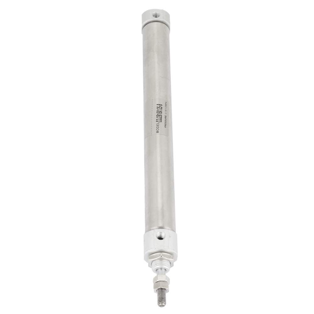 Restokki Pneumatikzylinder CDJ2D16-125B – 16 Mm Ø, 125 Mm Hub, Doppeltwirkend, Edelstahl, M5