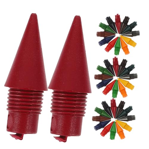 LckCryspho 36個 永遠のインクレス彩色筆替え芯 ? 滑らかな書き心地で学習や描画に最適