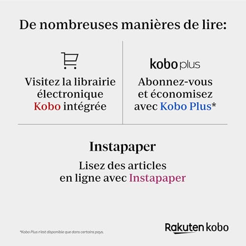 Kobo Clara Colour | Liseuse eBook Couleur | Écran Couleur E Ink Kaleido™ 3 sans Reflets de 6" | Option Mode Sombre | Étanche | Livres Audio | 16 Go de Stockage | Blanc