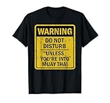 Novelty Muay Thai Humor Merch