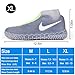 Shiwely Silicone Waterproof Shoe Covers, Upgrade Reusable Overshoes with Zipper, Resistant Rain Boots Non-Slip Washable Protection for Women, Men (XL (Women 11-13, Men 9.5-13), White)