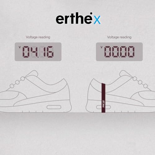 Image of Erthe Grounding Straps for Shoes - Earthling 3.0 Earthing Grounding Shoes Straps - Grounding Shoe Strap for Earthing Shoes - Earthing Shoes Ground Straps for Grounding Gifts - Grounding Earthing Strap
