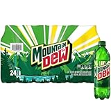 Mountain Dews Soda, 16.9 fl. oz. Bottles, 24 Pack