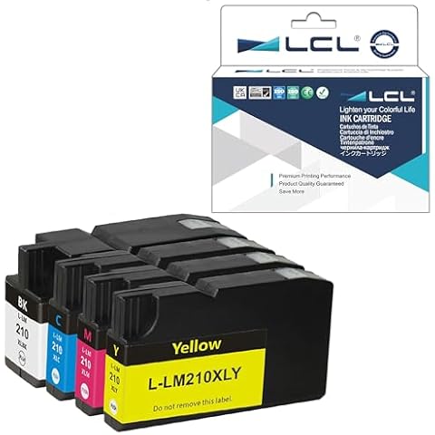 Cartouches LCL 210XL pour Lexmark Cover