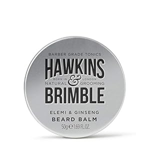 Hawkins & Brimble Beard Balm 50g – Smooth Soft & Manageable Beard Growth Support | with Acclaimed Signature Scent