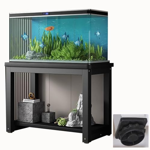 Soporte antideslizante para peceras y soporte para terrario, estante de acero de varios niveles para almacenamiento y exhibición, perfecto para tanques de insectos, diseño duradero y resistente