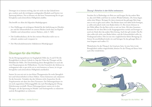 Fit, schmerzfrei und gesund bis ins hohe Alter: Die effektivsten Programme für Knie, Hüfte, Rücken, Füße und Hände. Mit Selbsttests zum eigenen Fitnesslevel. Die besten Übungen für Ü50, Ü60 und Ü70