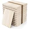 WISYOK 1000 Pcs Wooden Popsicle Sticks for Crafts, 6 Inch Wooden Craft Sticks, Wide Lollipop Sticks, Treat Sticks Ice Pop Sticks for Creative Designs or Kids Education, Home Art Projects
