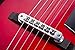 GROTE Jazz Electric Guitar Hollow Body Chrome Hardware P90 pickup (RED)
