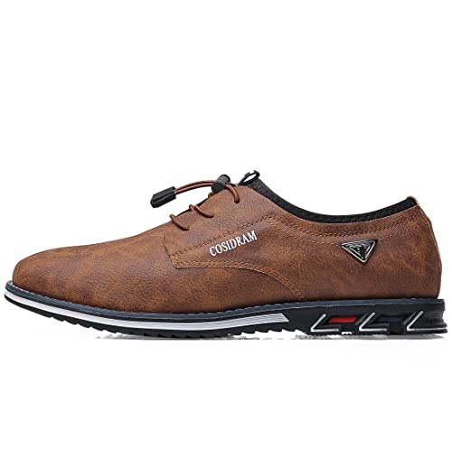 Image of COSIDRAM Mens Business Dress Shoes Casual Slip-on Comfort Walking Shoes
