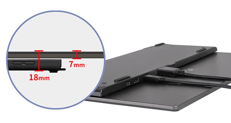 Image of GeChic M505I 15.6 inch 1080P Portable Touchscreen Monitor Rear Port,Speakers,USB-C Docking for Laptop Power Delivery,HDMI Industrial Second Monitor,Vesa Mount,Gaming Xbox /PS5 /Switch,45W PD FastCharging