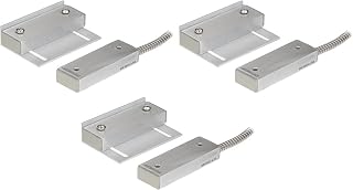 Seco-Larm SM-4601-L3Q Pack of 3 Industrial Wide-Gap Magnetic Contact Switches, 3" Operation Gap NO/NC, Open/Closed Loop (3 Wires)