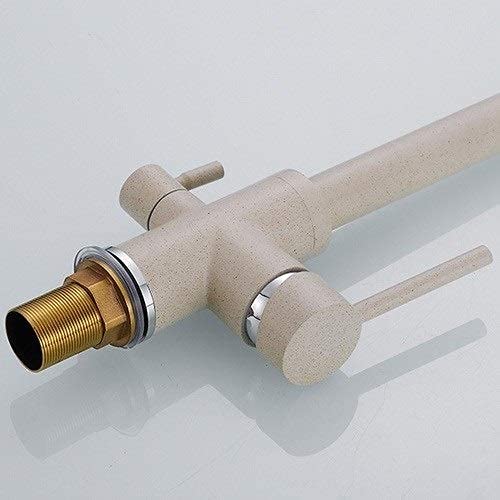 Robinet de cuisine moderne beige pour purifier l'eau du quotidien - 7