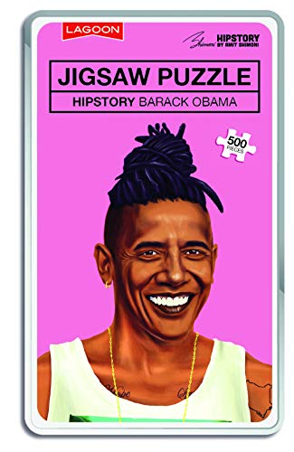 Preisvergleich Produktbild Lagoon Group 5771 Hipstory Jigsaw Barack Obama Puzzle, Nylon / a