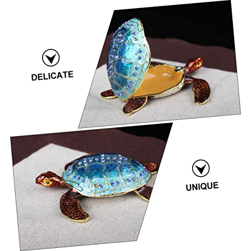 Bijoux breloques tortues de mer en émail, cadeau déco vintage idéal