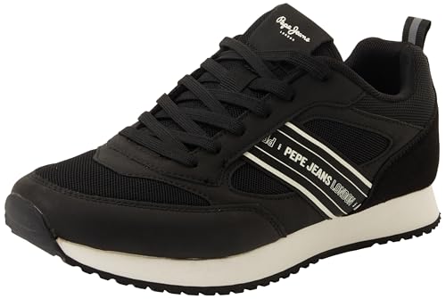 Pepe Jeans Tone Runner Sneak basket basse homme mode sportswear noir
