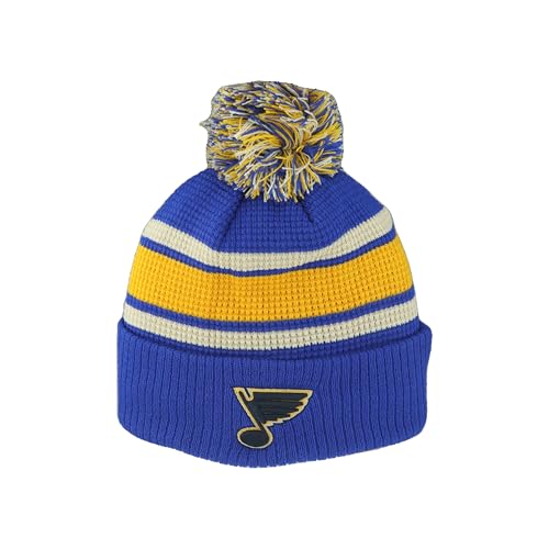 St. Louis Blues NHL Officially Licensed Beanie Waffle Knit