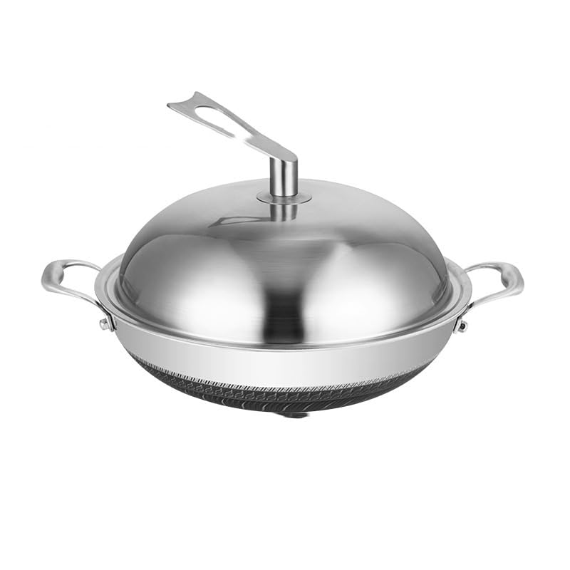 Wok grande con mango desmontable antiadherente 44 cm miniatura 6