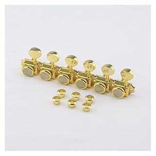 FLFL Chevilles Cordes Guitare Nickel/Gold 1 Ensemble Verrouillage Verrouillage Verrouillage Têtes De Machines De La… - Les Beatles, Paul McCartney, John Lennon, RIngo Starr, George Harrison