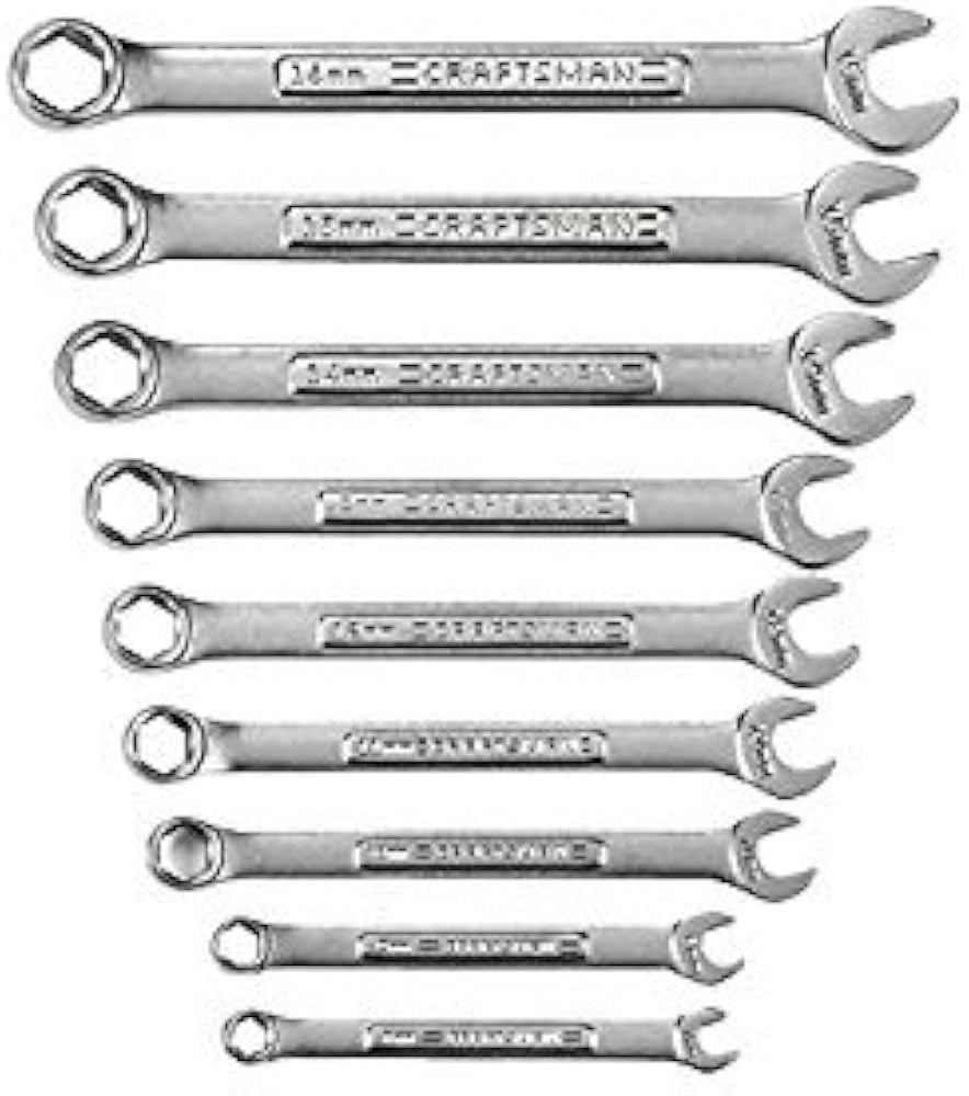 Craftsman Box End Wrench Set 12 Metric Double 12 Point, 59 OFF