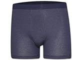 ESGE Herren Boxershorts, Pants, 5 Stück, Feinripp Ringel mit Eingriff (9, Marine)