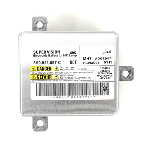 Balastro xenon para Audi que soluciona los fallos de encendido en faros delanteros HID 3