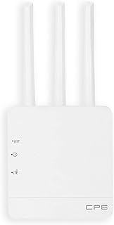 Cellexxa डुअल एंटीना के साथ 4G सिम राउटर, 150 Mbps स्पीड, प्लग एंड प्ले, सपोर्ट, NVR, DVR, WiFi, कैमरा सपोर्टेड सिम (Airtel, Vodafone, Jio)... (डुअल एंटीना) (डुअल एंटेना) (डुअल एंटेना) के साथ सभी सिम कार्ड सपोर्ट