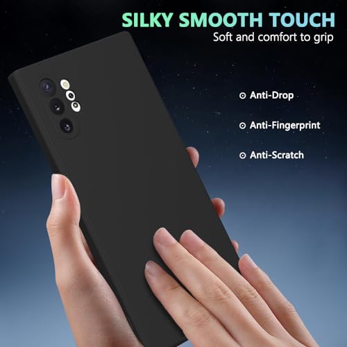 Image of for Samsung Galaxy Note 10 Plus Case Black, Scratch Resistant with Soft Touch, Slim Thin Phone Cover for Samsung Galaxy Note 10 Plus