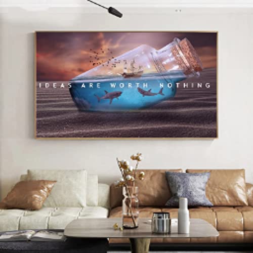 Toile Classic Citations pour un intérieur qui exprime votre ambition - 4