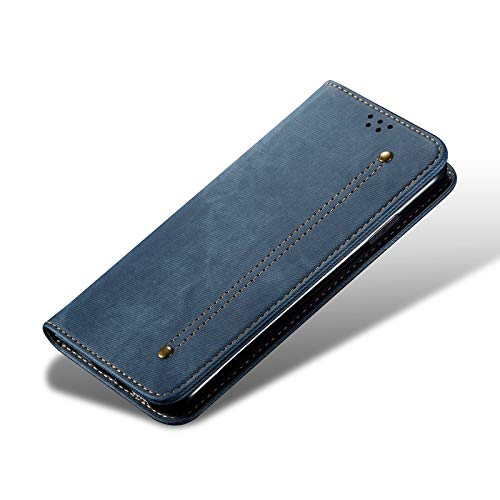 Dockem Luxe M2 Cover Portafoglio per iPhone 11 Pro (5.8): Sottile Custodia Porta Carte di Credito con Piastra Metallica Integrata per Supporto Magnetico: Serie M [Nero e Griggio