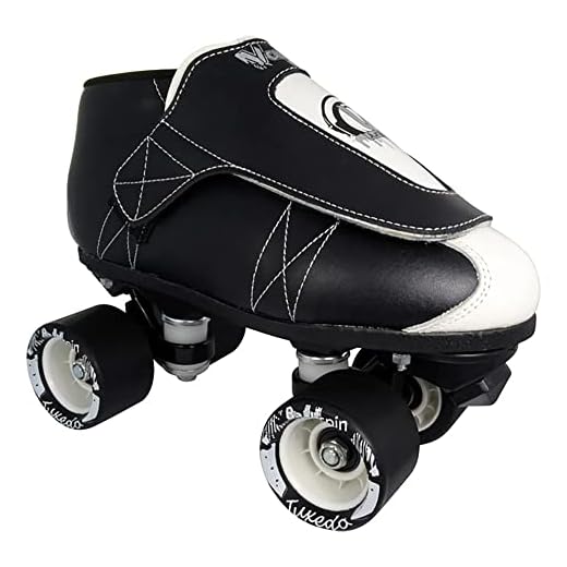 Vanilla Jr. Tuxedo Quad Speed Roller Jam Skates (Mens 8 / Ladies 8)