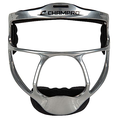 Masque de softball Champro Rampage ultra léger pour éliminer la peur des impacts de balle