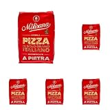La Molisana, Semola di Grano Duro per Pizza, Solo Grano Italiano Decorticato a Pietra - Ideale per Pizza - Confezione da 5 kg