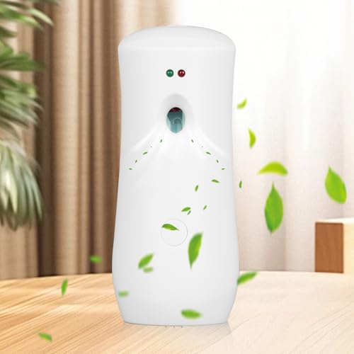 Dispensador de Ambientador Automático,300ml Ambientadores en Apray Automático,Dispensador Ajustable Automático Montado en la pared,Dispensador del Aerosol para Baño,Oficina,Aseo,Hotel (Blanco, Lila) Dispensador de Ambientador Automático,300ml Ambientadores en Apray Automático,Dispensador Ajustable Automático Montado en la pared,Dispensador del Aerosol para Baño,Oficina,Aseo,Hotel (Blanco, Lila)