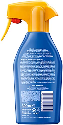 Nivea Sun Zonnespray met verbeterde formule voor kinderen, beschermingsfactor 50+, 300 ml spuitfles, kinderbescherming… - Afbeelding 3