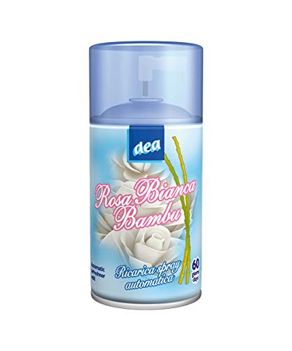 Dea set 6 ricariche spray rosa bianca e bambu 250