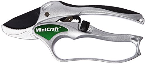 Tijera de podar ratchet Mintcraft 8 pulgadas miniatura 1