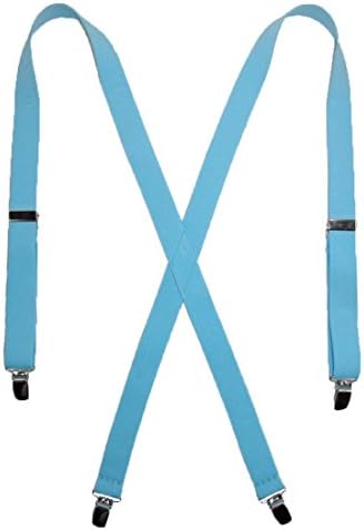 CTM Women's Elastic Clip-End 1 Inch Basic Suspenders - Image 5