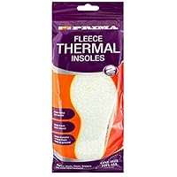 NTI 4 x Shoe Insoles Insert Extra Comfort Charcoal Sports Running Jogging Anti Odours Fleece Leather Walk Trainers Slippers Mens Women UK Size 3-11 (Fleece Thermal Insoles (4 In Pack))