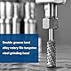 VGOL 1 Stück 6mm X 16mm X 60mm Hartmetall-Stabschleifbits 6mm Schaft 16mm Spitze Zylinderform Rotierendes Hartmetall-Fräswerkzeug Zum Holz Weichmetall Polieren Schnitzen