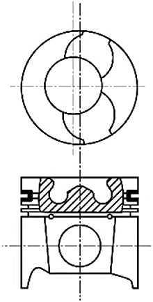 NÜRAL 87-101507-00 Piston