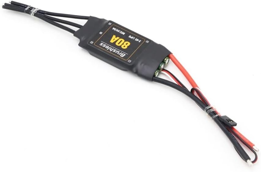 Drone toy accessories Rc Brushless 80A ESC Speed Controler 2-6S with 5V 5A for UBEC for RC FPV Quadcopter RC Airplanes Helicopter