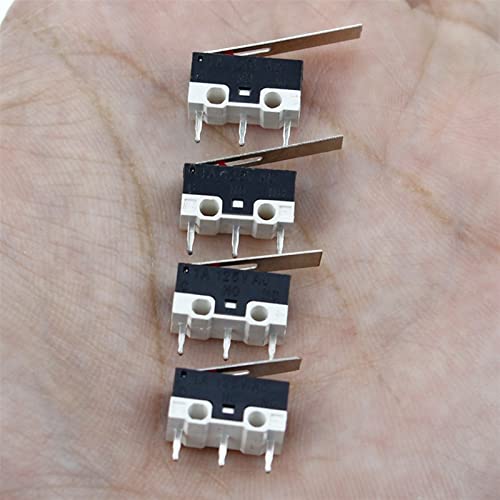 Micro interrupteur 3 broches en alliage argenté 1A pour électronique de précision