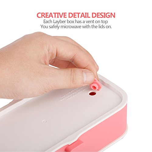 Antom, portavivande con Posate, Senza Bisfenolo A