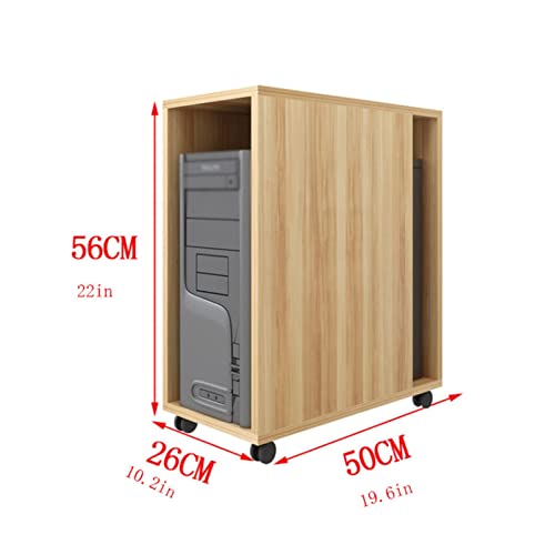 Support de tour d'ordinateur mobile à double couche pour bureau - 2