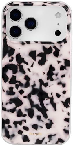 Jolie coque iPhone 17 Pro rose et marron MagSafe, le cadeau idéal pour femme