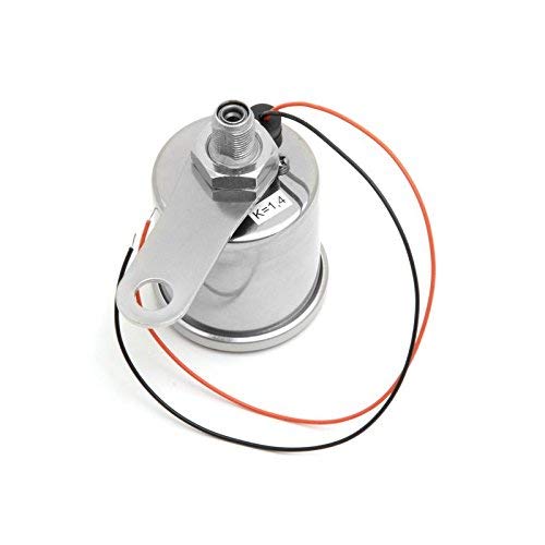 Mini-Tacho 48 Mm Für Harley-Davidson – Weißes Zifferblatt, 220 Km/h, Polierter Edelstahl – K-Wert 1,4