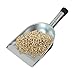 Scoop De Pala Mano Utility - Strumento Di Farina In Metallo, Cucchiaio Da Cucina Compatto | Tepardier Di Chicchi Di Caffè Ghiaccio Multiuso, Utensile Da Cucchiaio Ergonomico Antiscivolo Ave immagine