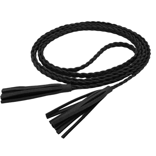 Nanxson Women's Waist Belt Woven Tassels Chain Belt Skinny Belt for Skirt Dress PDW00422